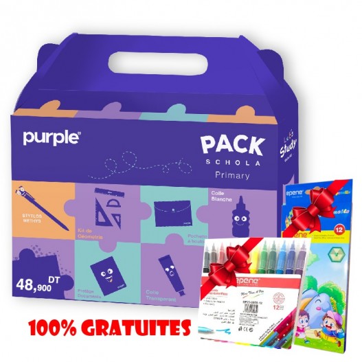 PACK FOURNITURES SCOLAIRE 1ER - 6EME PRIMAIRE