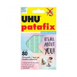 Patafix 80 pastilles adhésives UHU Couleur Vert Pastel 