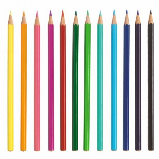Crayon Pour Tableau Blanc 4 Pièces + Taille-Crayon + Chiffon -  Communication 
